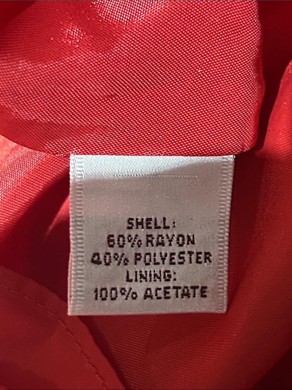 Talbots Girls Textured Coral-Red Sleeveless Fit-and-Flare Dress - Picture 6 of 6